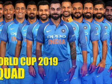 India World Cup 2019 Squad