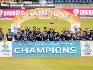 India Cricket team victorious against Sri Lanka