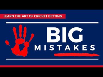 How to Avoid Big Mistakes in Cricket Betting